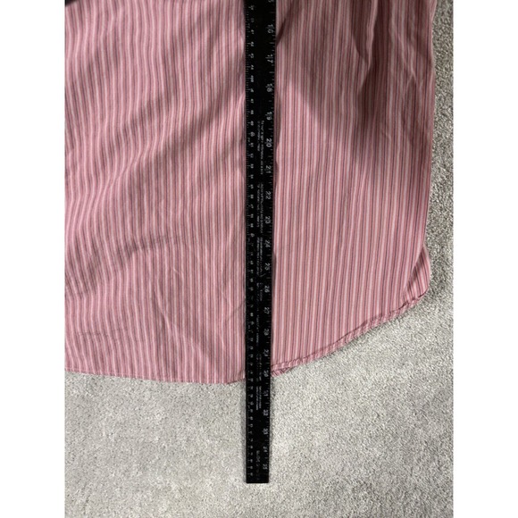 Ralph Lauren Men's Pink Striped Cotton‎ Dress Shirt 17 XL - Picture 6 of 7